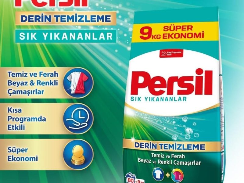 Persil Toz Sık Yıkananlar Çamaşır Deterjanı 9 Kilogram 60 Yıkama, Sık Yıkananlar 9kg — %88 İndirim