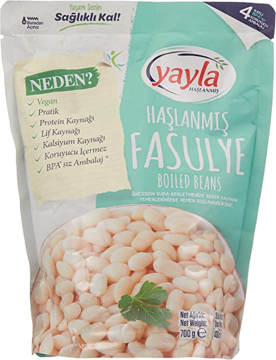 (%55) 700 Gr Yayla Haşlanmış Fasulye — %55 İndirim