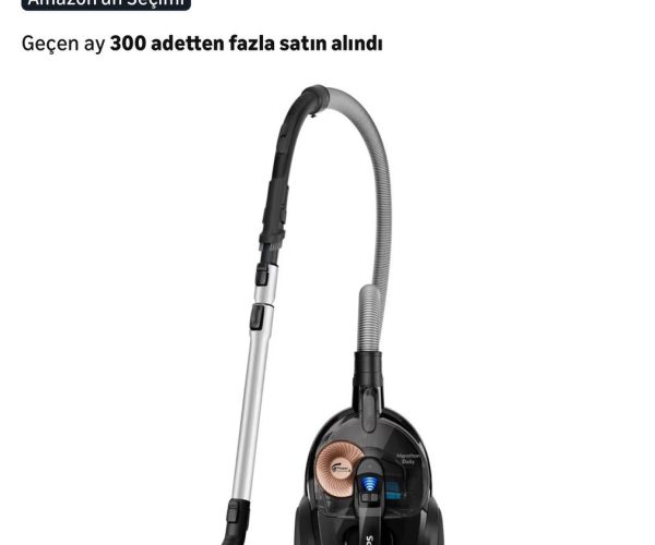 Philips Marathon Daily Torbasiz Elektrikli Süpürge, 750W, PowerCyclone 8, Alerji Kilit Sistemi, Allergy H13 Filtre, CarpetClean Başlık, XB7150/07 — %94 İndirim