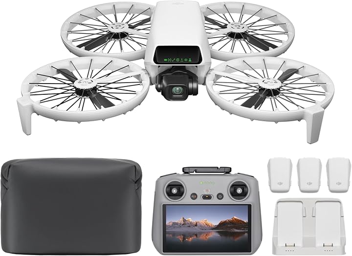 (%26.33) DJI Flip Fly More Combo DJI RC 2 GL Drone Gri