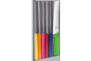 🛍️ Victorinox VT 6.7839.6G Swiss Classic 6 Renkli Domates Bıçağı Seti 11 Cm