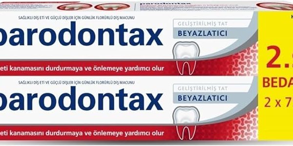 (%25) Parodontax Diş Eti Bakımı Beyazlatıcı Diş Macunu 75 ml x 2 Adet — %25 İndirim
