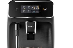 Philips 2200 Serisi Tam Otomatik Espresso Makinesi, Dokunmatik Ekran, Klasik Süt Köpürtücü, 2 İçecek, EP2220/10 — %95 İndirim