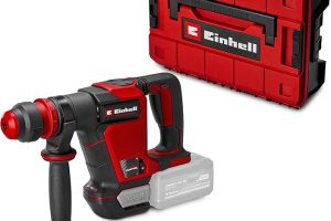 (%17.02) Einhell Professional Akülü Kırıcı TP-DH 18/4 Li BL – Solo Power X-Change (18 V, kömürsüz, 4.0 J, SDS-plus, sürekli çalışma, sivri ve düz keski, E-Case)