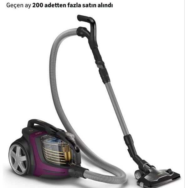Philips Marathon Ultimate Toz Torbasız Elektrikli Süpürge, 899W, PowerCyclone 10, Süper Turbo Fırça, Sert Zemin Başlığı, XB9155/07