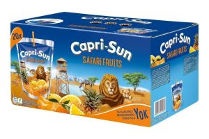 Capri-Sun Safari (Portakallı, Ananaslı, Mandalinalı) (200 ml x 20 Adet) — %95 İndirim