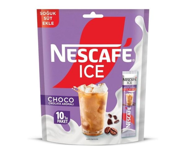 🛍️ NESCAFÉ Milky Ice Choco Çikolata Aromalı 10’lu Paket (10×10.6 G)