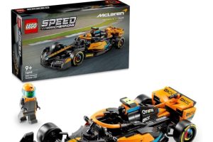 LEGO Speed Champions 2023 McLaren Formula 1 Yarış Arabası Set 76919 – 9 Yaş ve Üzeri Kız ve Erkek Çocukları için Koleksiyonluk Oyuncak Model Yapım Seti, Çocuk Doğum Günü Hediyesi Fikri (245 Parça)