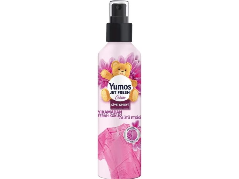 Yumoş JetFresh Giysi Spreyi Orkide 200 ml