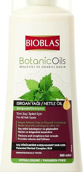 (%25) BIOBLAS Botanic Oils Saç Dökülmesine Karşı Isırgan Yağlı Şampuan (360 ml) — %25 İndirim