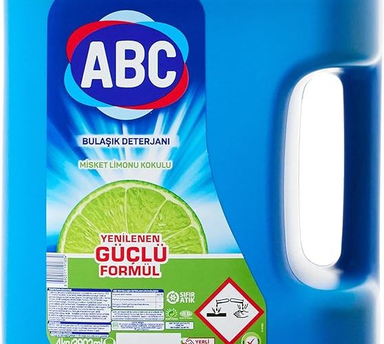(%54.3) ABC 4’lü Hijyen Sistemi Misket Limon Kokulu Bulaşık Deterjanı 4 kg (1 x 4000 g)
