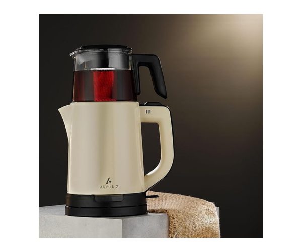 🛍️ Aryıldız Tea Joy Çay Makinesi Krem
