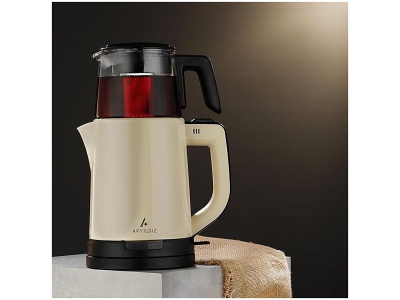 🛍️ Aryıldız Tea Joy Çay Makinesi Krem