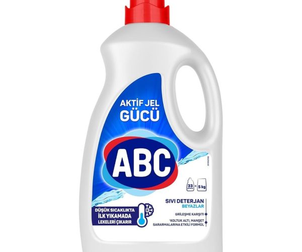 🛍️ ABC DETERJAN Sıvı Performans Deterjanı Beyazlar 2145 ml