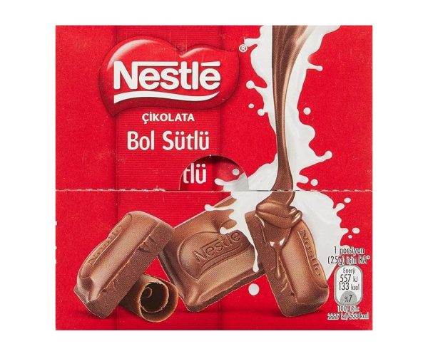 🛍️ Nestlé Bol Sütlü Çikolata, 60 g x 6