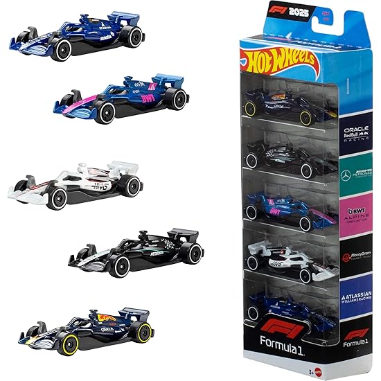 Hot Wheels Formula 1 5’li Paket JLN11