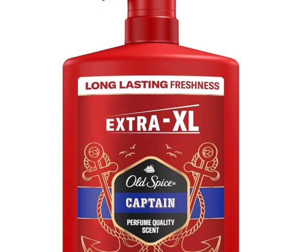 Old Spice Captain Erkekler için Duş Jeli ve Şampuan 1000 ml Ekstra-XL