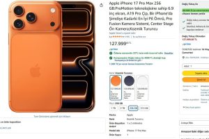 Apple iPhone 17 Pro Max 256 GB Kozmik Turuncu