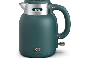 🛍️ Briz BR1040 Retro Yeşil Su Isıtıcı Çelik Kettle