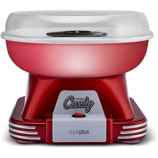 Cookplus Retro Pamuk Şeker Makinesi