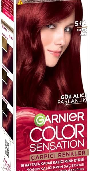 (%48.08) Garnier Çarpıcı Renkler Saç Boyası 5.62 Parlak Lal Kızılı