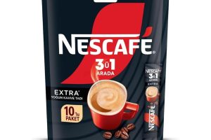 🛍️ Nescafé 3’ü 1 Arada Extra Çözünebilir Kahve Karışımı 10’lu Paket (10 x 16,5 g)