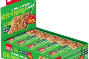 Züber Granola Bar Elmalı Tarçınlı 25G X15 Adet
