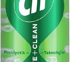 Cif Infinite Clean Doğal Probiyotikli Yedek Şişe Tüm Yüzeyler İçin Misket Limonu & Limon Otu 280 ml