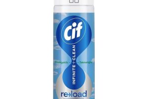 Cif Infinite Clean Doğal Probiyotikli Yedek Şişe Tüm Yüzeyler İçin Lotus & Deniz Tuzu 280 ml