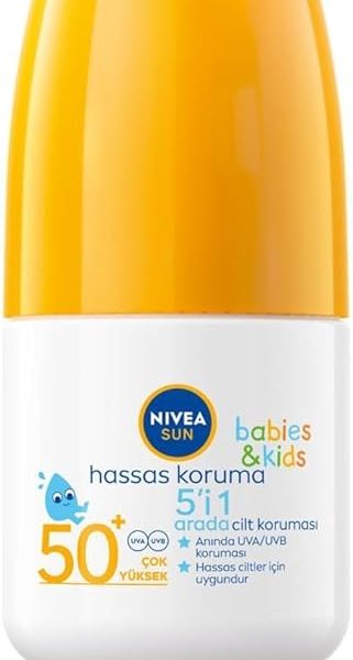 (%57.29) NIVEA SUN KIDS Hassas Koruma Rollon SPF 50 50 ml Güneş Kremi
