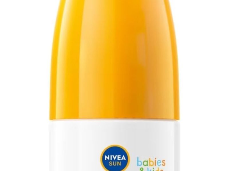 NIVEA Sun Spf 50+ Bebek Ve Çocuk İçin Hassas Koruma Güneş Koruyucu Roll-On 50Ml,Suya Dayanıklı,Hassas Cilt
