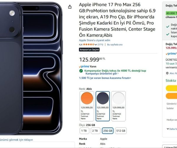Apple iPhone 17 Pro Max 256 GB Abis