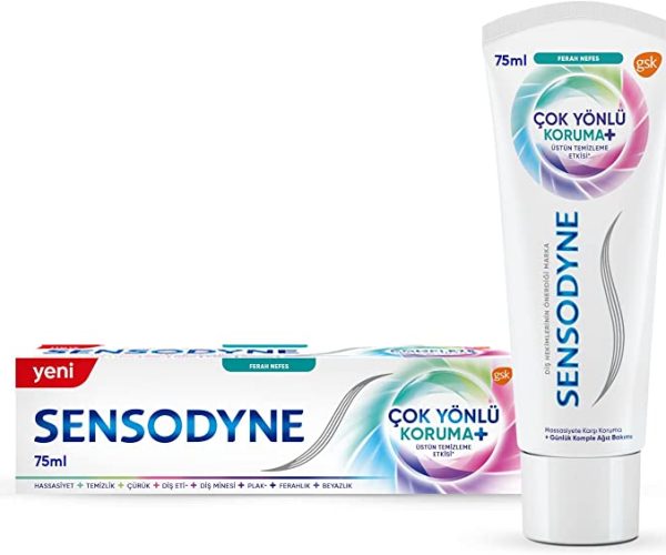 (%47.35) Sensodyne Çok Yönlü Koruma Ferah Nefes Diş Macunu 75 mL