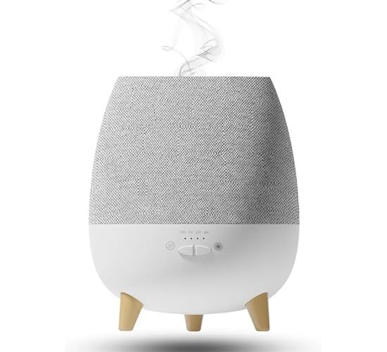 ROBEVE SL300 Hava Nemlendirici Buhar Makinesi Aroma Difüzörü Aromaterapi Cihazı RGB Gece Lambası Işıklı Hava Nemlendirici Uzaktan Kumandalı Buhar Makinesi