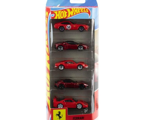 🛍️ Hot Wheels 5’li Ferrari Araba Seti JLN12