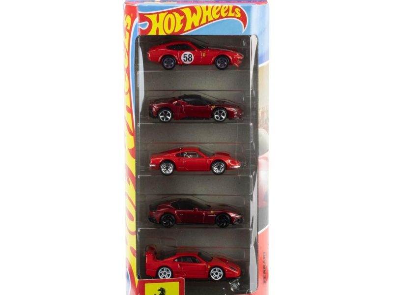 🛍️ Hot Wheels 5’li Ferrari Araba Seti JLN12