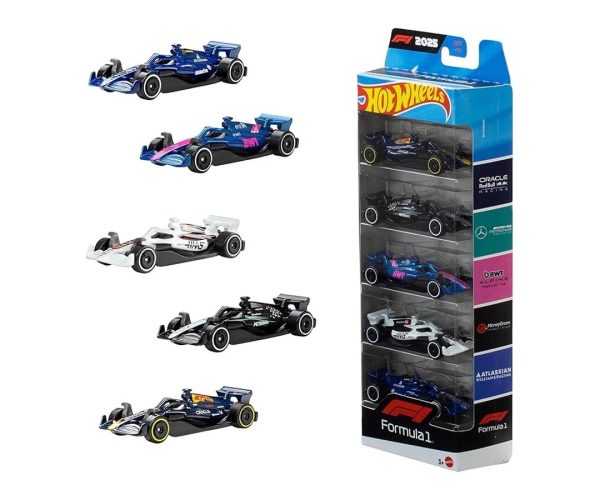 🛍️ Hot Wheels Formula 1 5’li Paket JLN11
