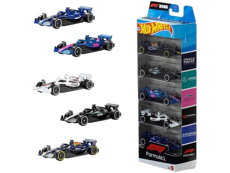🛍️ Hot Wheels Formula 1 5’li Paket JLN11