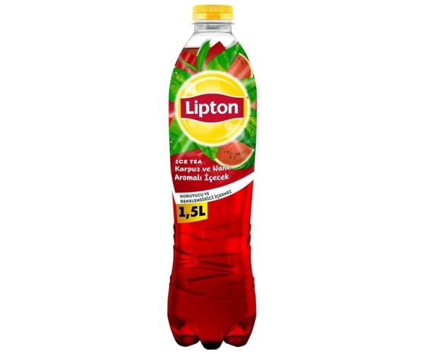 🛍️ Lipton Ice Tea Karpuz ve Nane Aromalı Soğuk Çay Pet 1,5 L Tekli Paket