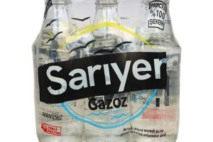 🛍️ Sarıyer Karışık Meyve Aromalı Gazoz Cam 200 ml 6’lı