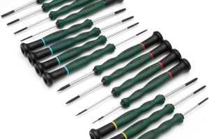 SATA ST09317SJ 15 parçalı Master hassas tornavida seti, teknisyenler veya kuyumcular için, ergonomik saplı ve taşıma çantalı