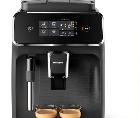 Philips 2200 Serisi Tam Otomatik Espresso Makinesi, Dokunmatik Ekran, Klasik Süt Köpürtücü, 2 İçecek, EP2220/10