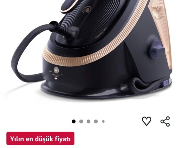 Philips PerfectCare Buhar Kazanlı Ütü 7000 Serisi, 650g Sürekli Buhar, SteamGlide Elite Taban, Otomatik Akıllı Buhar (PSG7300/20)