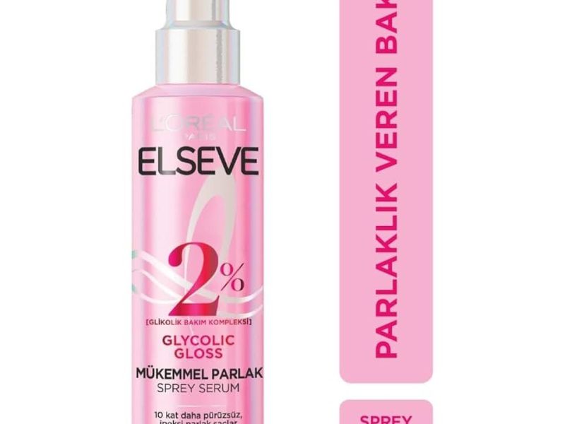 ELSEVE Glycolic Gloss Parlaklık Veren Saç Bakım Serumu 150ml