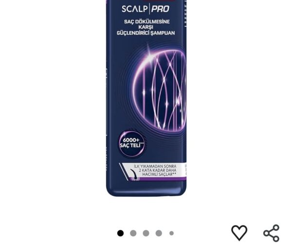 Clear Men Scalp Pro Güçlendirici Şampuan Saç Dökülmesine ve Kepeğe Karşı Etkili 300 ml