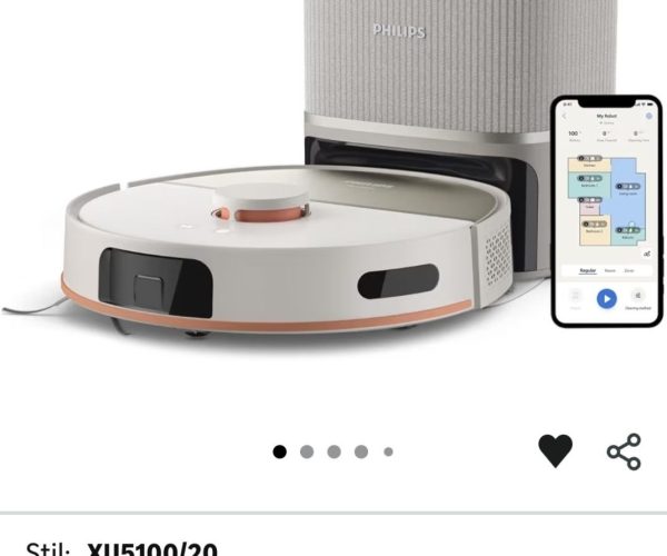 💥Philips 5000 Serisi Islak Kuru Robot Süpürge, Yüksek Emiş Gücü, Uzun Çalışma Süresi, 200 dk’ya Kadar Şarj – 21.749₺