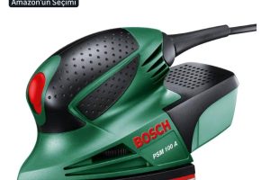 Bosch Home and Garden Elektrikli Delta Zımpara PSM 100 A (100 Watt, Taşıma Çantasında),Yeşil