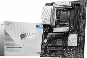 (%10) MSI MB PRO B760-P II SOKET 1700 DDR5 7000(OC) PCI-E,M.2 USB3.2 HDMI,DP 1x 2.5G LAN ATX — %10 İndirim