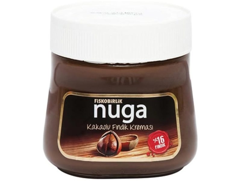 🛍️ Fiskobirlik Nuga Kakaolu Fındık Kreması Cam Kavanoz 350 Gram