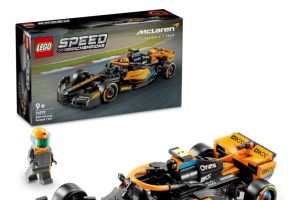 LEGO Speed Champions 2023 McLaren Formula 1 Yarış Arabası Set 76919 – 9 Yaş ve Üzeri Kız ve Erkek Çocukları için Koleksiyonluk Oyuncak Model Yapım Seti, Çocuk Doğum Günü Hediyesi Fikri (245 Parça) — %15 İndirim